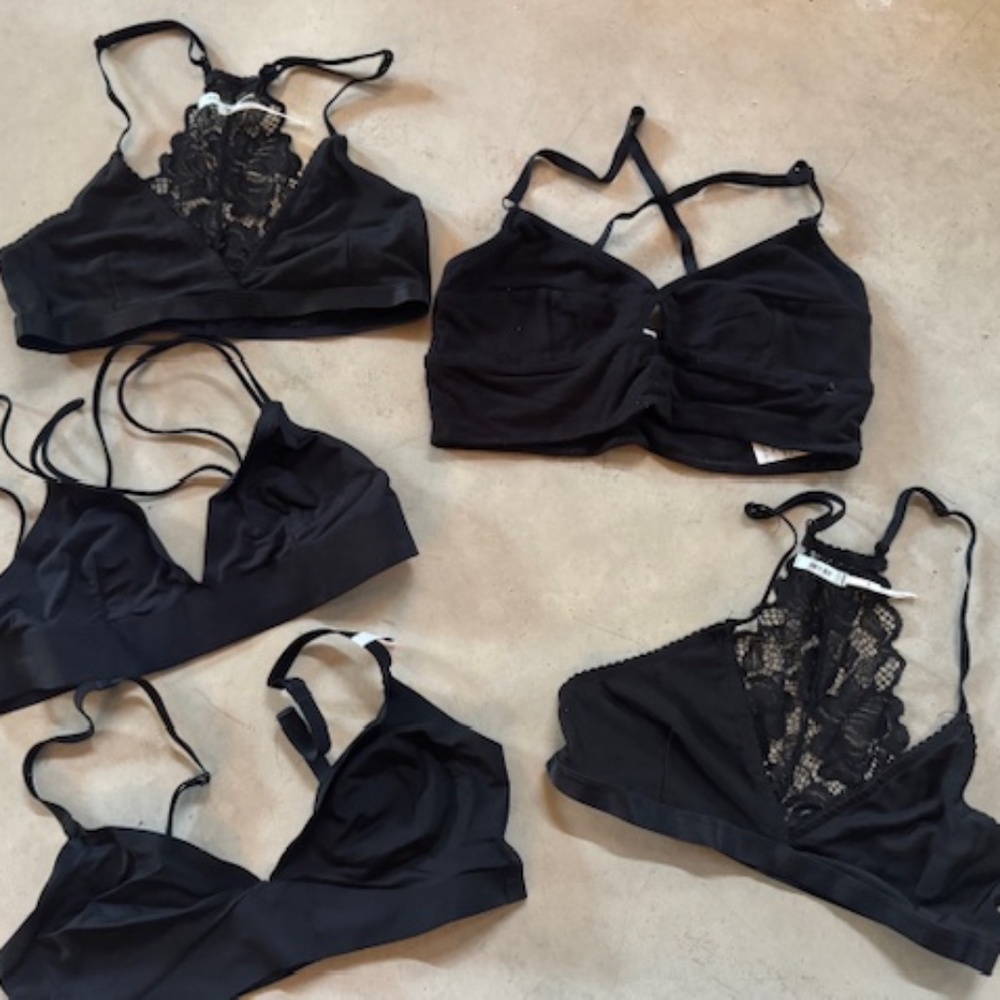 Black Bralettes
